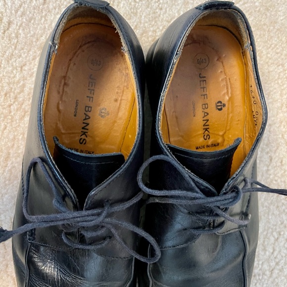 Jeff Banks London Square Tow Dress Shoes | Size 10 US - Picture 6 of 12